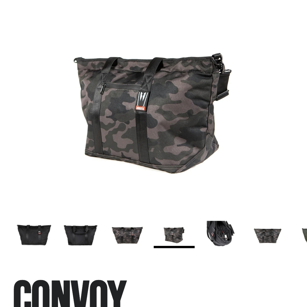 Dime Bag "Convoy"  Black Smell Proof Camouflage Women's Tote Bag